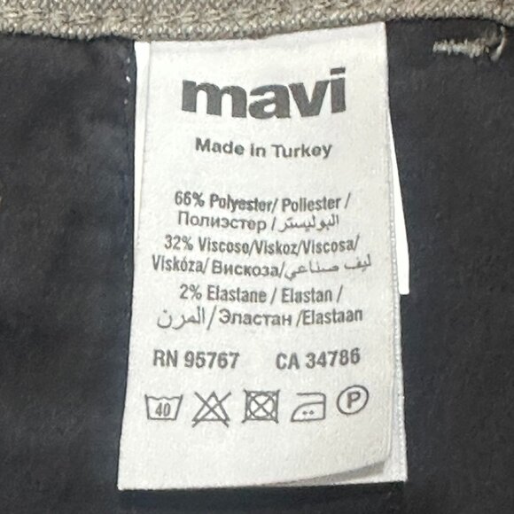 Mavi‎ Johnny Slim Leg Chino Twill Pants Size 29/30 Soft Stretch Tapered - Picture 8 of 9